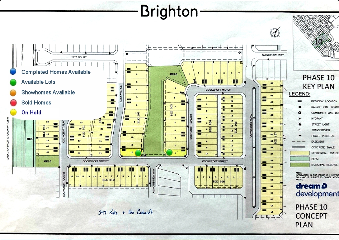 Available Lots for sale